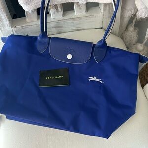 Longchamp Royal Blue Tote Bag